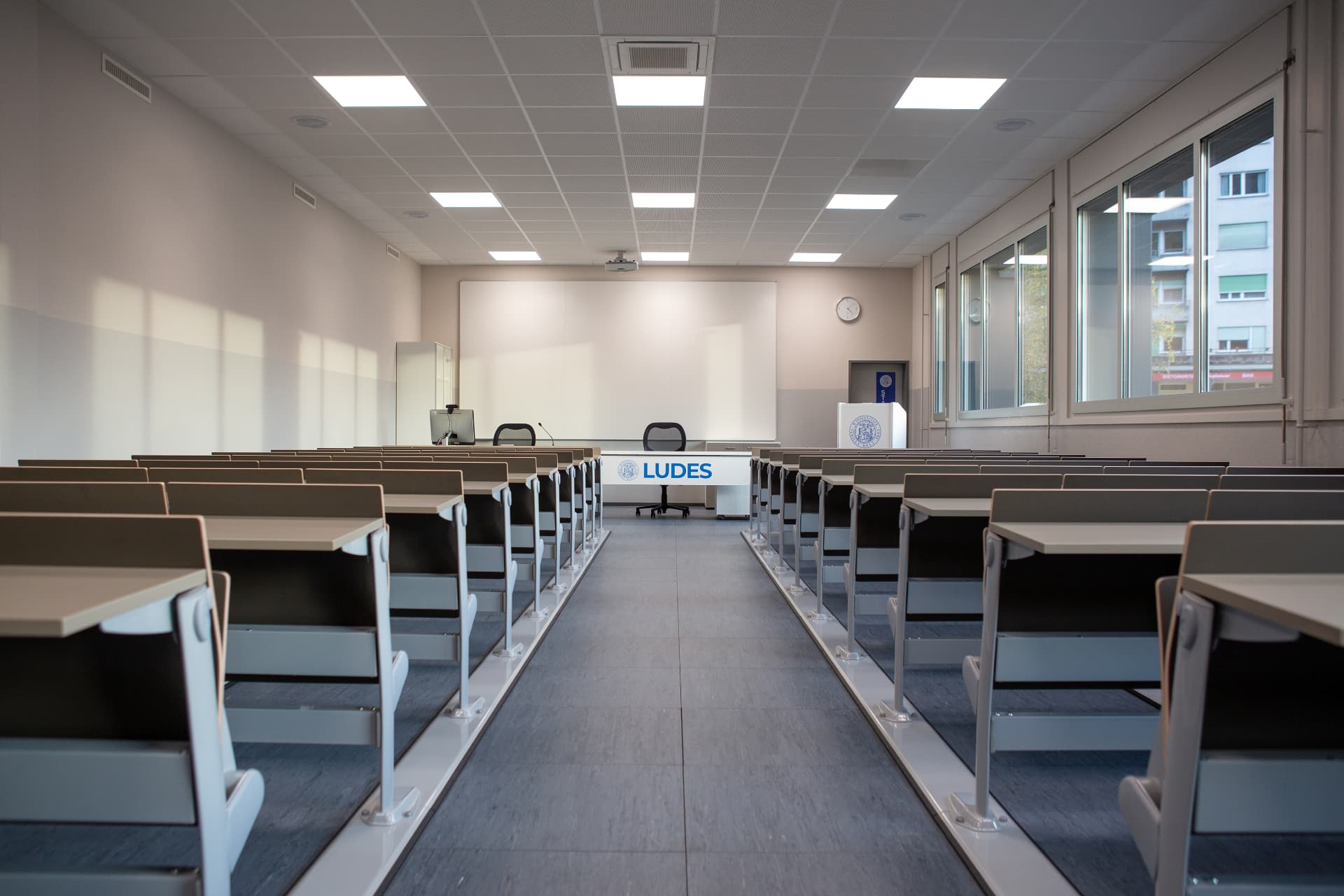 Aula universitaria Ludes a Lugano